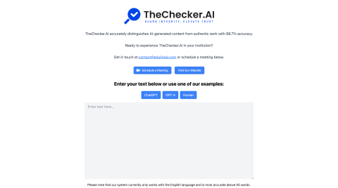 The Checker AI